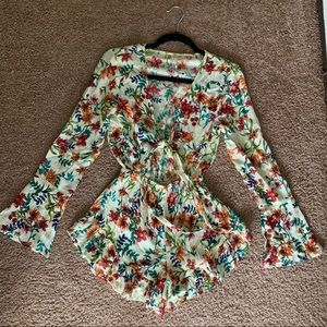 Raga XS Floral Romper